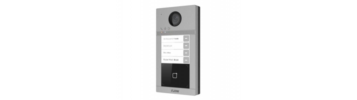 iFLOW F-VI-1406ISMCWE1: умная IP-вызывная панель с Wi-Fi и считывателем
