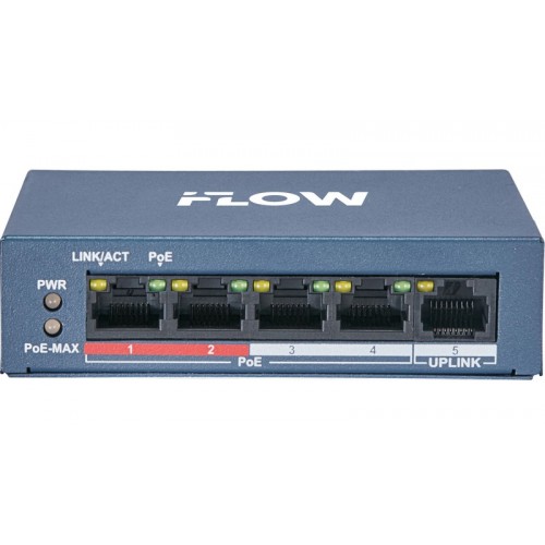 iFLOW F-SW-EU205POE-V/L Неуправляемый коммутатор 301803320