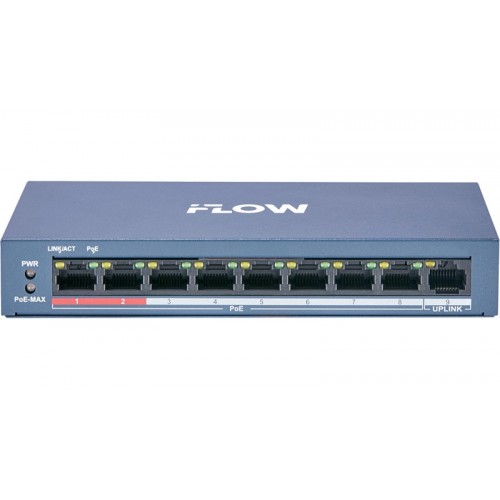 iFLOW F-SW-EU209POE-V/L Неуправляемый коммутатор 301803323