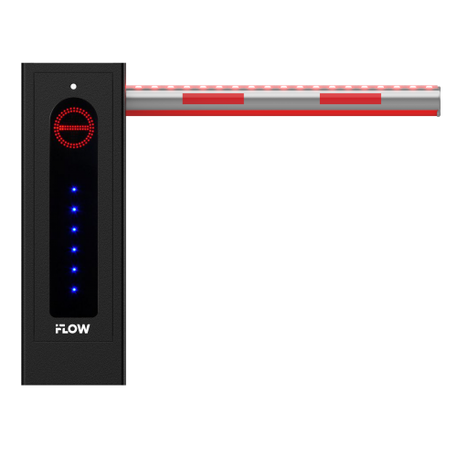 iFLOW F-EB-VB0-R/A/B4 Шлагбаум 4м с индикацией на корпусе и стреле 315102484